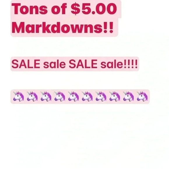 $5.00 FIVE DOLLAR SALE!!!! lots of five dollar markdowns bundle and save more! - Picture 1 of 1